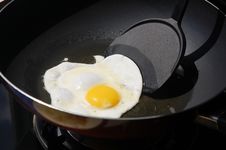 Frying Egg Royalty Free Stock Photo Frying Egg Royalty Free Stock Photo