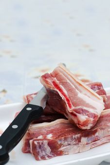 Fresh Raw Meat Royalty Free Stock Images