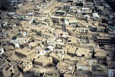 Himalayan Buddhistic City, View From Above. Stock Photos Himalayan Buddhistic City, View From Above. Stock Photos