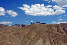 Exciting Himalaya. Mountain Range And Sky. Stock Images