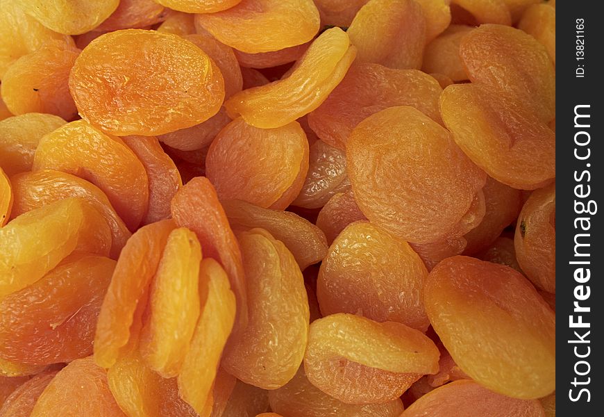 Earth treasures, dried apricots