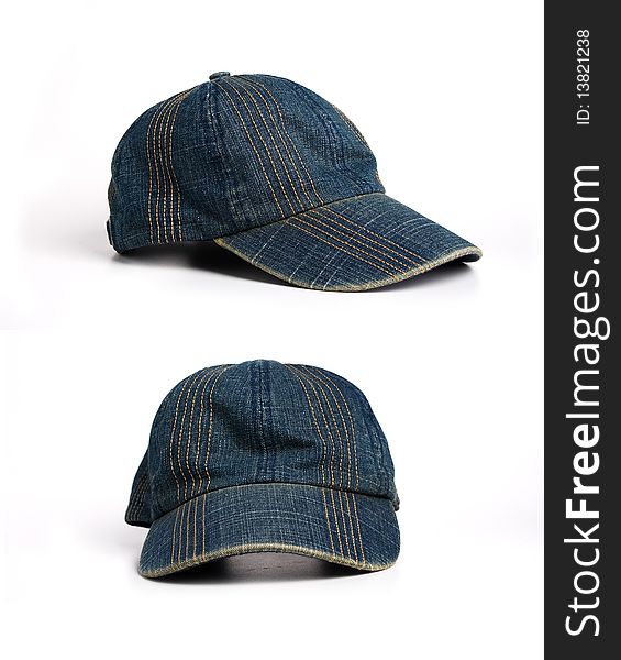 Denim cap