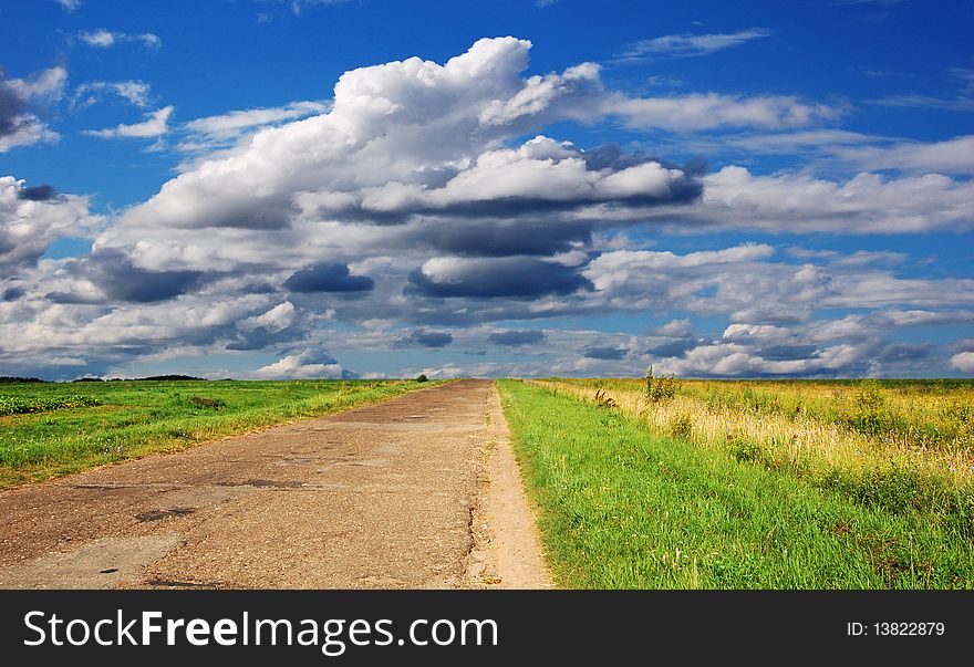 Road And Sky