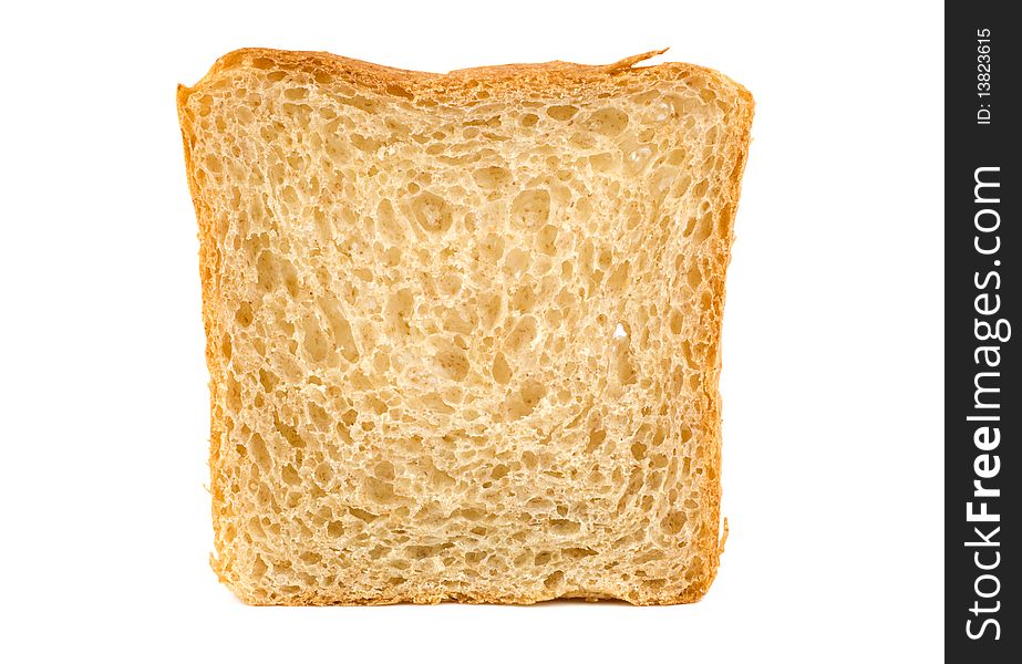 White Bread Isolated