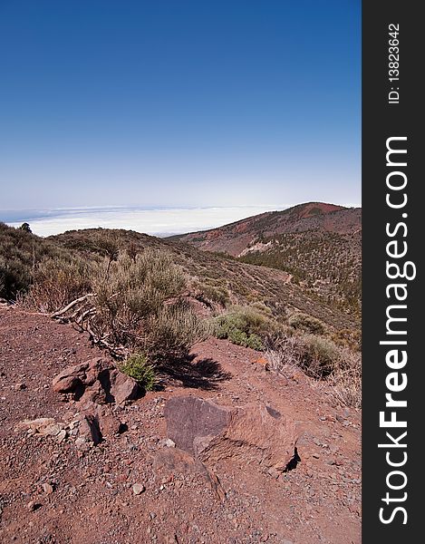 Volcanic landscape - Mount Teide, Tenerife