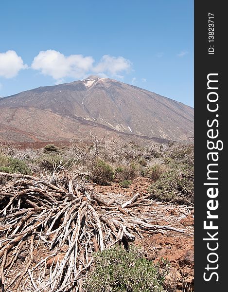 Volcanic landscape - Mount Teide, Tenerife