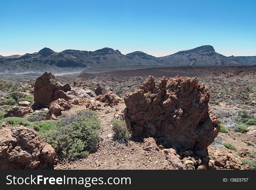 Volcanic Landscape - Mount Teide, Tenerife