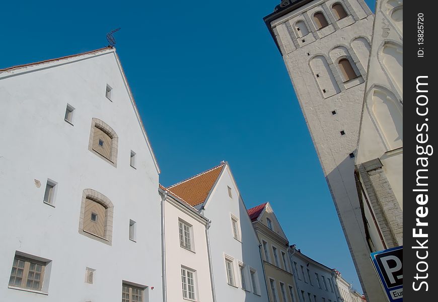 Streets of ancient Tallinn, capital of Estonia, Baltic Republic. Streets of ancient Tallinn, capital of Estonia, Baltic Republic