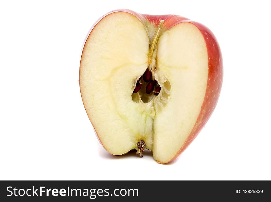 Cut apple for healthy eating