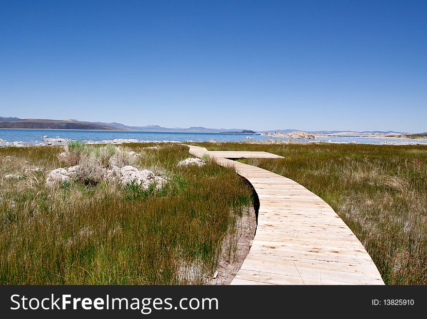 Mono Lake in California USA