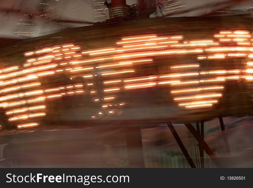 Merry-Go-Round Lights in Motion