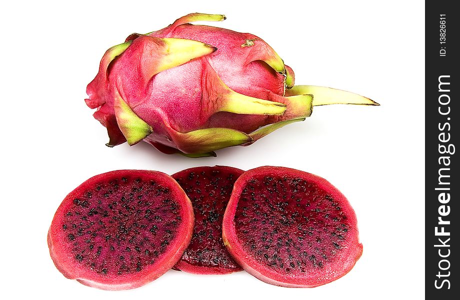 Red Dragon Fruit (also known as Pitaya)