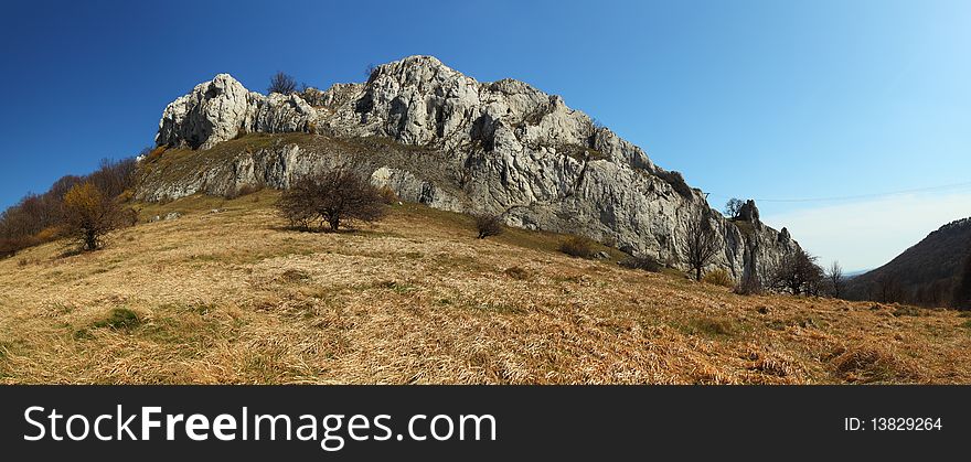 Big Cliff with meadow