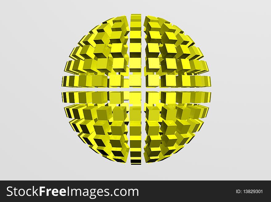 Gold Sphere