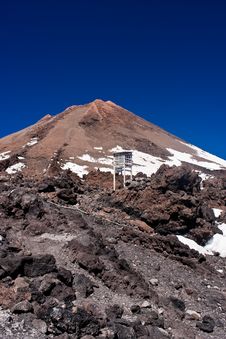 Tenerife Volcano Royalty Free Stock Photography