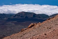 Tenerife Volcano Royalty Free Stock Photo