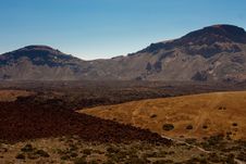 Tenerife Volcano Royalty Free Stock Photo
