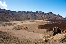 Tenerife Volcano Royalty Free Stock Image