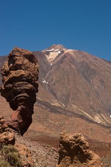 Tenerife Volcano Royalty Free Stock Image