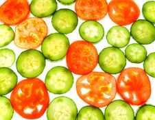 Tomatoes And Cucumber Stock Photos Tomatoes And Cucumber Stock Photos