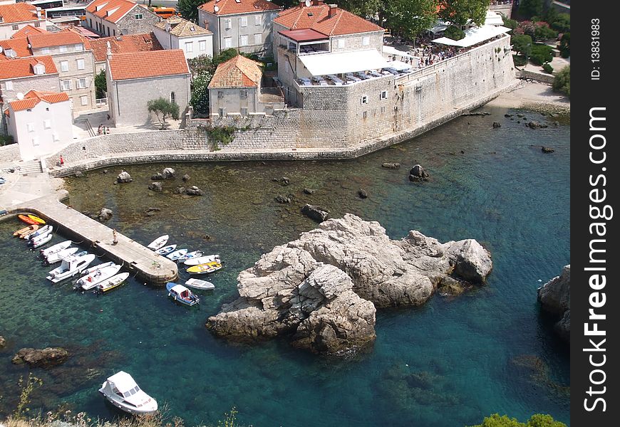 Beautiful view of Dubrovnik, Croatia