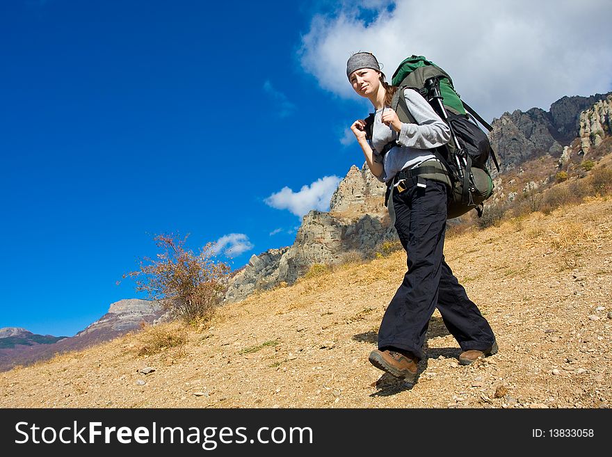 Hiking in the Crimea mountains