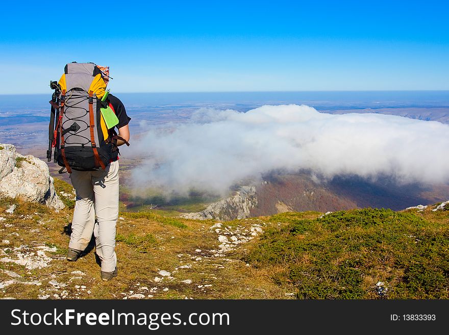 Hiking in the Crimea mountains