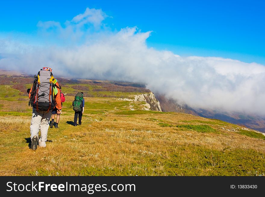 Hiking in the Crimea mountains
