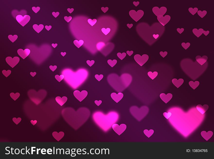 Valentine S Day Background Bokeh