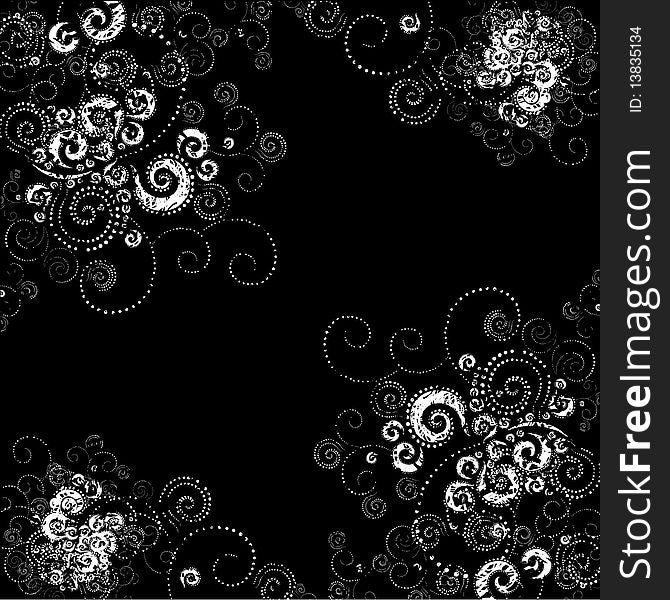 Vector Modern Background Twirls