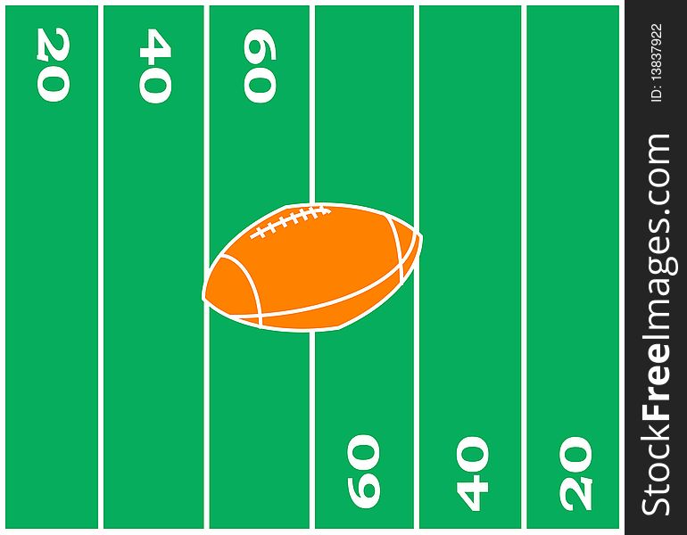 Green football field.
illustration of football field.
american football.