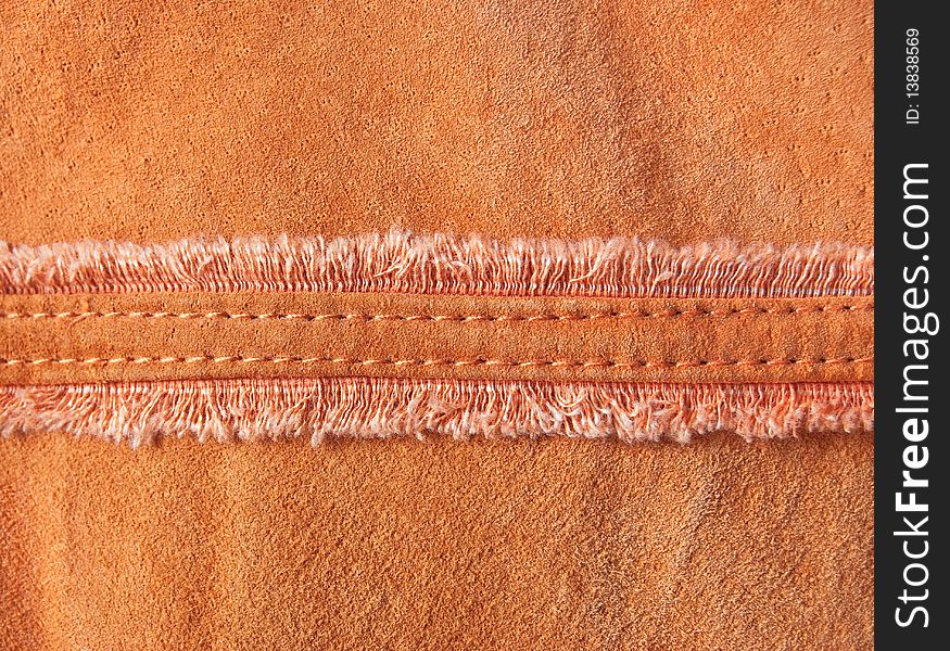 Original background for design in the form of a velours leather