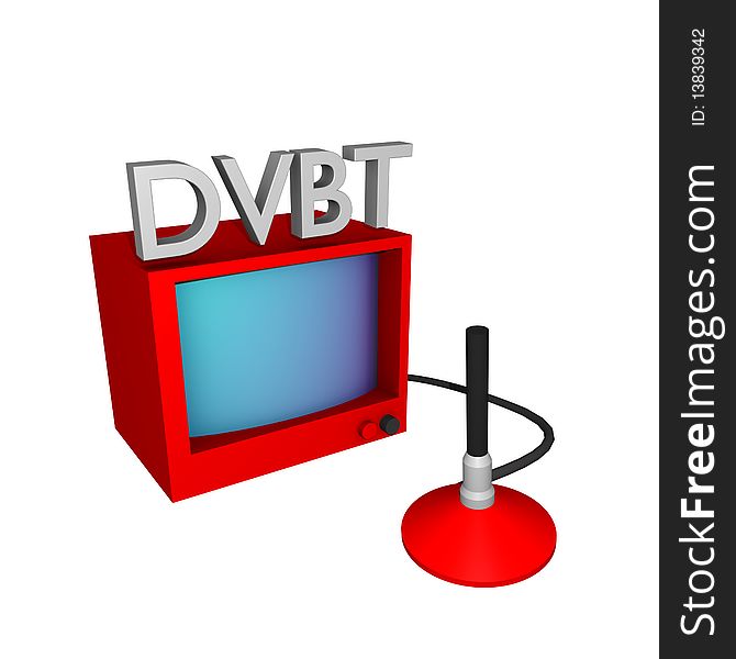 An DVBT station vor wireless TV in Citys. An DVBT station vor wireless TV in Citys