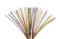 Lots Of Colored Wires Royalty Free Stock Photos Lots Of Colored Wires Royalty Free Stock Photos