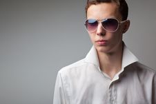 Portrait Of Young Handsome Man Royalty Free Stock Images Portrait Of Young Handsome Man Royalty Free Stock Images
