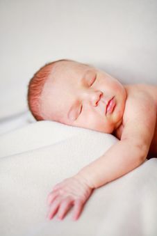 Adorable Newborn Baby Royalty Free Stock Photography