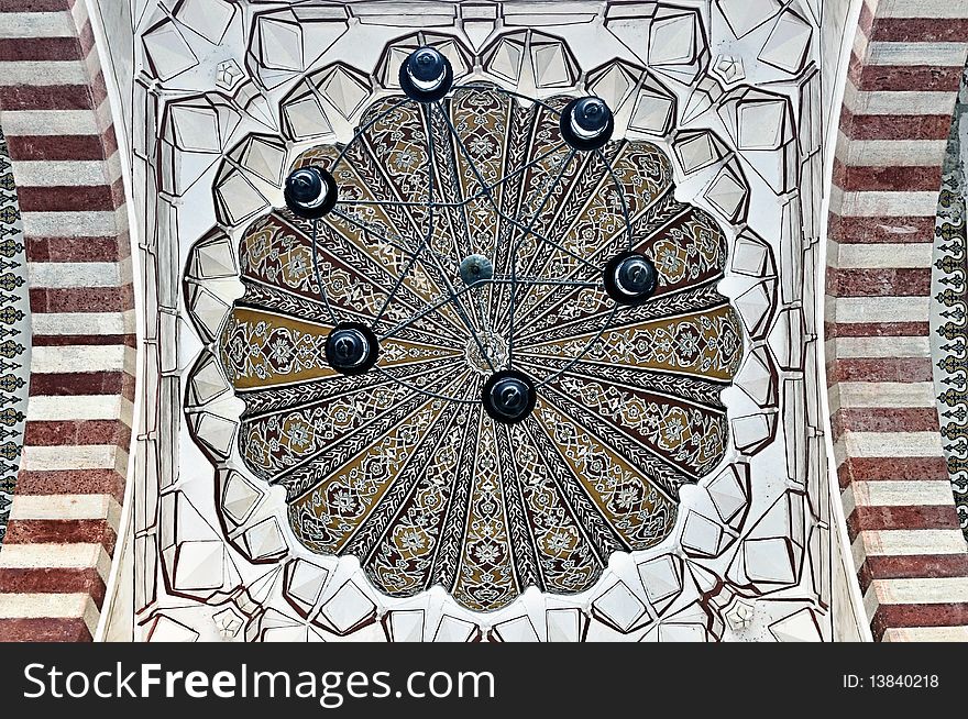 Dome Detail of Selimiye Mosque in Edirne Turkey