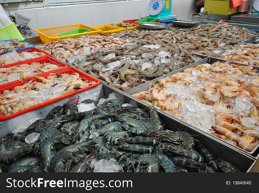 Sea life consume for food. Sea life consume for food