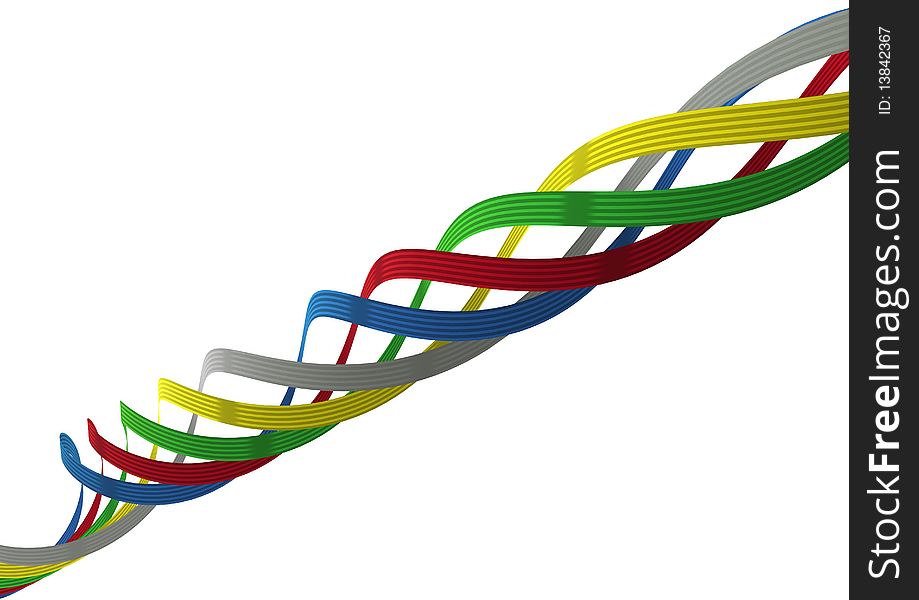 Colorful Ribbons