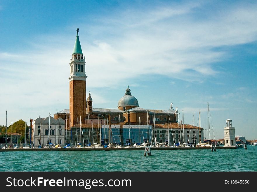 An ancient curch in Venice. An ancient curch in Venice