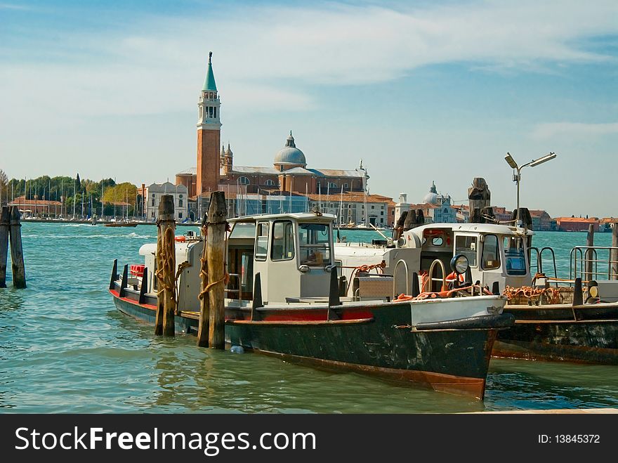 Boats in Venice bay, summer 2009