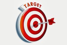 Target And Success Royalty Free Stock Photos Target And Success Royalty Free Stock Photos