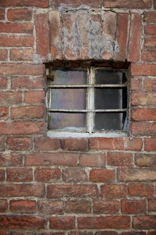 Old Stone Wall With Window Royalty Free Stock Photos Old Stone Wall With Window Royalty Free Stock Photos