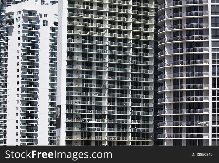 Apartment / office balconies in Miami. Apartment / office balconies in Miami.