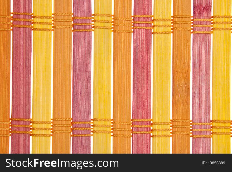 Colorful striped bamboo background image. Colorful striped bamboo background image.