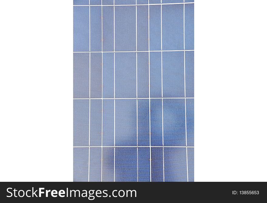 Solar panel background for eco energy