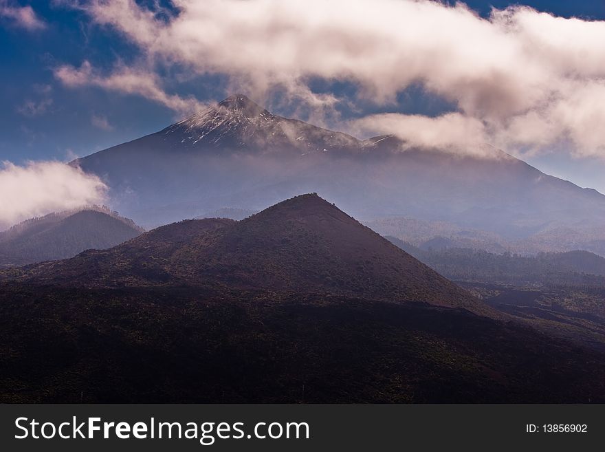Tenerife volcano