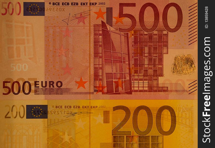 Two and one hundred euro,. Two and one hundred euro,