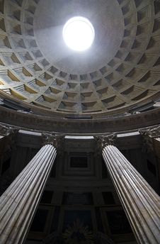 Pantheon Interior Stock Photo Pantheon Interior Stock Photo