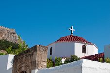 Greek Church Royalty Free Stock Photos Greek Church Royalty Free Stock Photos